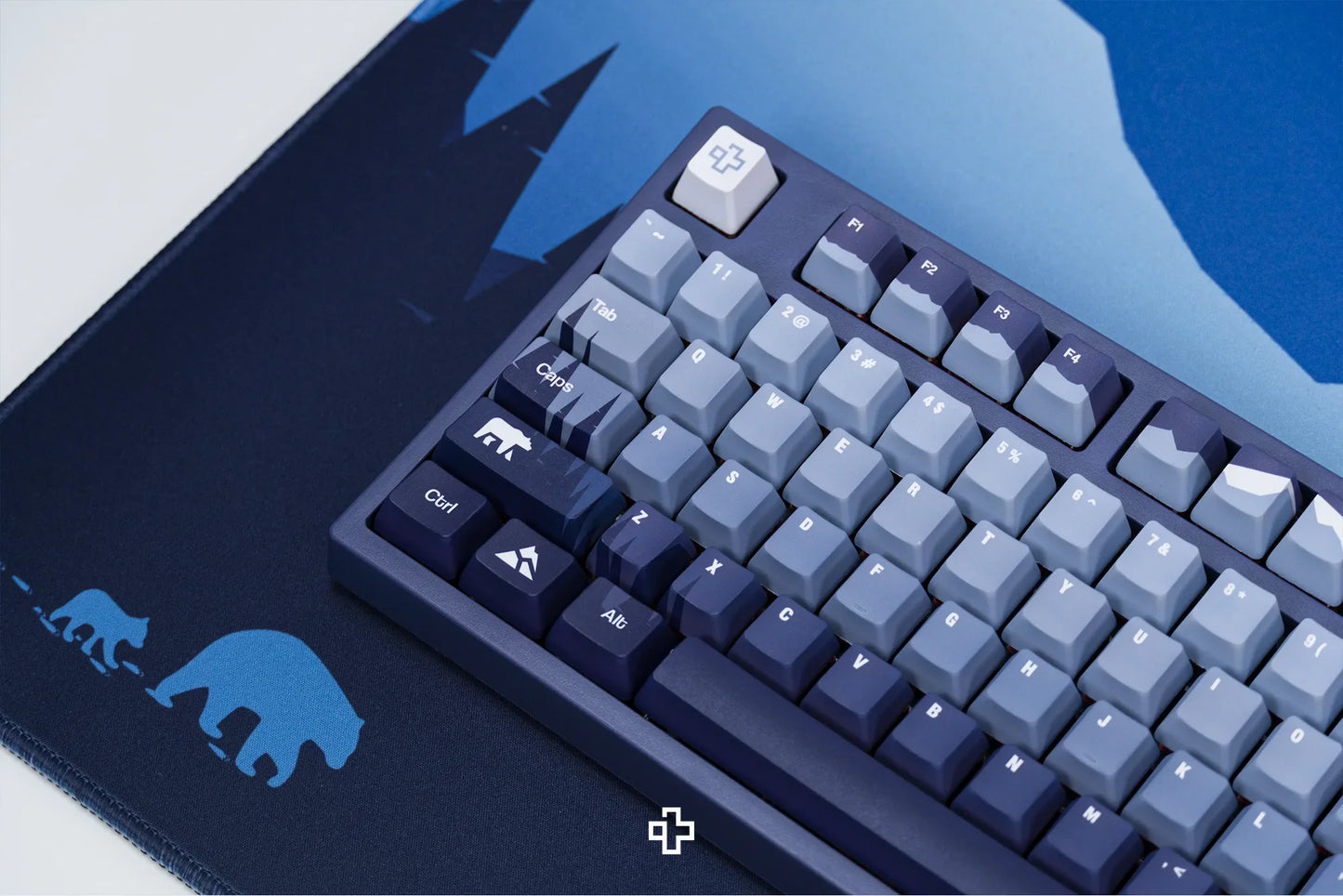 QwertyKey75 Carpathian Bluetooth Wireless Hotswap RGB VIA/QMK Gasket Mounted Gaming Mechanical Keyboard