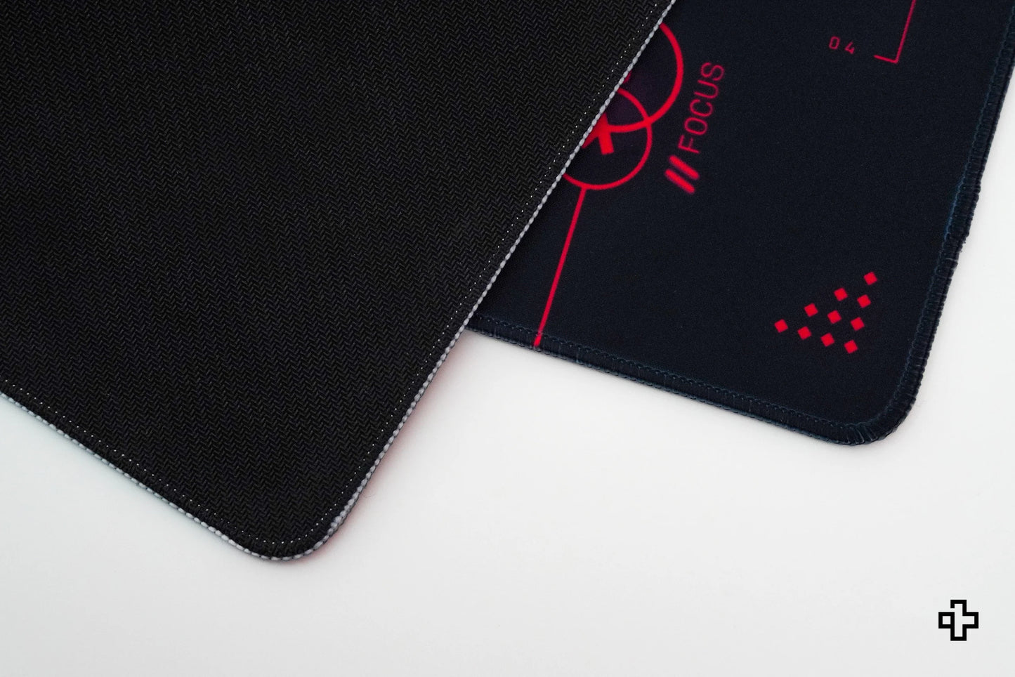 Mousepad QwertyKey QKM1 4mm stitched edges gaming