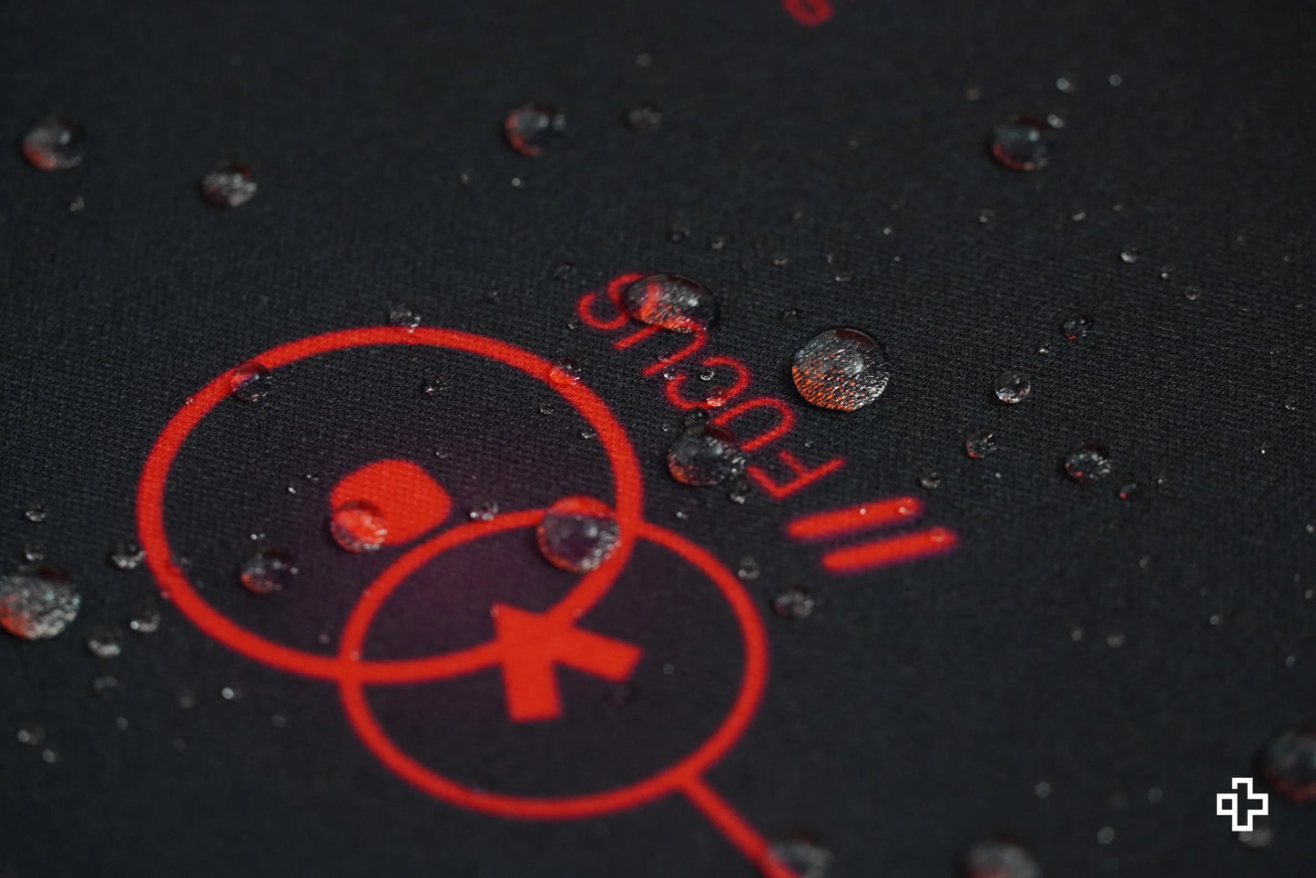 Mousepad QwertyKey QKM1 4mm stitched edges gaming